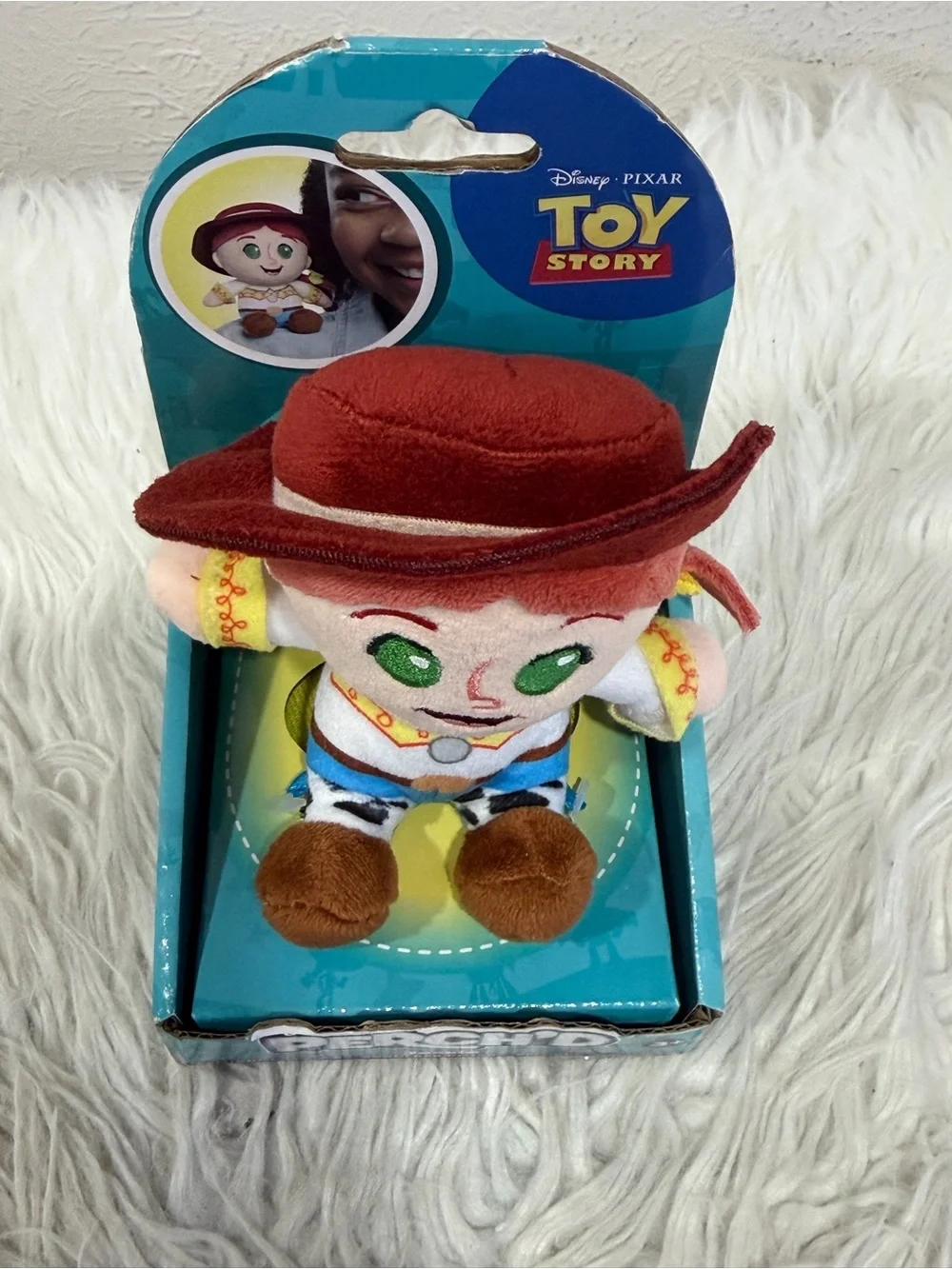 Jessie Plush Shoulder Toy - Red Hat with Green Eyes